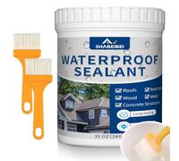 Líquido Impermeabilizante Transparente 1KG, Revestimiento Sellador Invisible para Interior y Exterior, Pintura Impermeable Transparente de Larga Duración