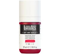 Liquitex 1959110 - Pintura acrílica profesional (cuerpo suave, consistencia cremosa, alta pigmentación, resistente a la luz y al envejecimiento, bote de 59 ml), color carmesí