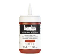 Liquitex 1959129 Professional Soft Body - Pintura acrílica (consistencia cremosa, alta pigmentación, resistente a la luz y al envejecimiento, botella de 59 ml), transparente