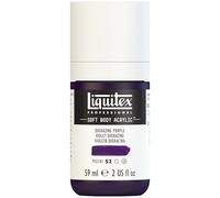 Liquitex 1959186 Soft Body - Pintura acrílica (bote dosificador, 59 ml), color morado