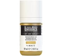 Liquitex 1959237 Professional Soft Body - Pintura acrílica (consistencia cremosa, alta pigmentación, resistente a la luz y al envejecimiento, bote de 59 ml), color dorado envejecido