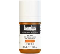 Liquitex 1959330 Soft Body - Pintura acrílica, color siena natural, botella dosificadora de 59 ml