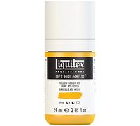 Liquitex 1959412 Soft Body - Pintura acrílica (bote dosificador de 59 ml), color amarillo