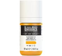 Liquitex 1959414 Soft Body - Pintura acrílica (bote dosificador, 59 ml), color naranja