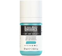 Liquitex 1959770 Soft Body - Pintura acrílica (59 ml), color azul claro permanente