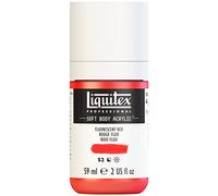 Liquitex 1959983 Soft Body - Pintura acrílica (bote dosificador, 59 ml), color rojo