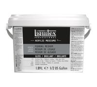 Liquitex 5343 Professional Medio de colado y vertido, resistente al agua, que no amarillea, flexible, aumenta el flujo de pintura - Medio de vertido para pinturas acrílicas botella de 1,89 litros