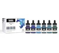 LIQUITEX acrílica, Set Colores Agua, 6 tintas