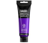 Liquitex Acrílico Basics - Tubo de Pintura Acrílica, Púrpura Metálico, 118 ml