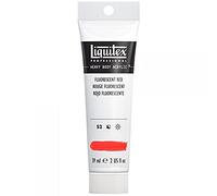 Liquitex Acrílico Heavy Body - pintura acrílica para bellas artes de cuerpo espeso calidad profesional, color rojo fluorescente 59 ml