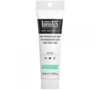 Liquitex Acrílico Heavy Body - pintura acrílica para bellas artes de cuerpo espeso calidad profesional, color verde ftalo claro 59 ml