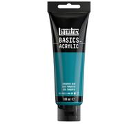 Liquitex Basic Acrylic - Tubo de Pintura Acrílica, 118 ML, Azul (Azul Turquesa Nuevo)