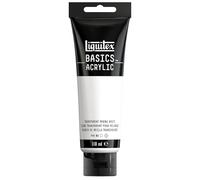 Liquitex Basic Acrylic - Tubo de Pintura Acrílica, 118 ML, Blanco (Blanco De Mezcla Transparente Nuevo)