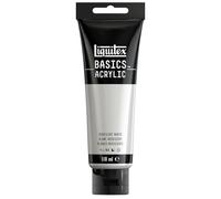 Liquitex Basic Acrylic - Tubo de Pintura Acrílica, 118 ML, Blanco (Blanco Iridiscente Nuevo)