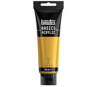 Liquitex Basic Acrylic - Tubo de Pintura Acrílica, 118 ML, Dorado (Oro Iridescente Nuevo)