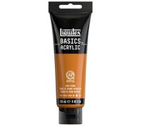Liquitex Basic Acrylic - Tubo de Pintura Acrílica, 118 ML, Marrón (Tierra De Siena Natural)