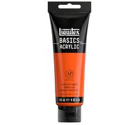 Liquitex Basic Acrylic - Tubo de Pintura Acrílica, 118 ML, Naranja (Naranja Fluorescente)