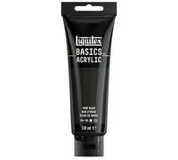 Liquitex Basic Acrylic - Tubo de Pintura Acrílica, 118 ML, Negro (Negro De Marfil Nuevo)