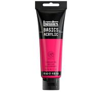 Liquitex Basic Acrylic - Tubo de Pintura Acrílica, 118 ML, Rosa (Rosa Fluorescente)