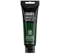 Liquitex Basic Acrylic - Tubo de Pintura Acrílica, 118 ML, Verde (Verde Oscuro Permanente)