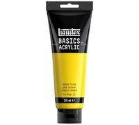 Liquitex Basic Acrylic - Tubo de Pintura Acrílica, 250 ML, Amarillo (Amarillo Primario Nuevo)