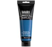 Liquitex Basic Acrylic - Tubo de Pintura Acrílica, 250 ML, Azul (Azul Cerúleo Nuevo)