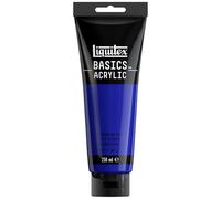Liquitex Basic Acrylic - Tubo de Pintura Acrílica, 250 ML, Azul (Azul Ultramar Nuevo)