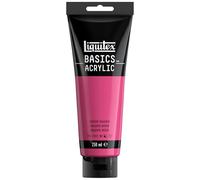 Liquitex Basic Acrylic - Tubo de Pintura Acrílica, 250 ML, Magenta (Magenta Medio Nuevo)