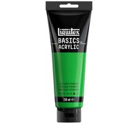 Liquitex Basic Acrylic - Tubo de Pintura Acrílica, 250 ML, Verde (Verde Brillante Nuevo)