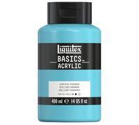 Liquitex Basic Acrylic - Tubo de Pintura Acrílica, 400 ML, Azul (Azul Claro Permanente Nuevo)