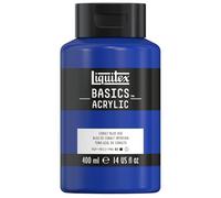 Liquitex Basic Acrylic - Tubo de Pintura Acrílica, 400 ML, Azul (Tono Azul Cobalto Nuevo)