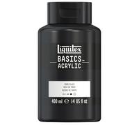 Liquitex Basic Acrylic - Tubo de Pintura Acrílica, 400 ML, Negro (Negro De Marte Nuevo)