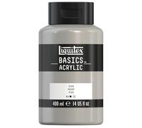 Liquitex Basic Acrylic - Tubo de Pintura Acrílica, 400 ML, Plateado