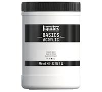 Liquitex Basic Acrylic - Tubo de Pintura Acrílica, 946 ML, Blanco (Blanco De Titanio Nuevo)
