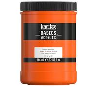 Liquitex Basic Acrylic - Tubo de Pintura Acrílica, 946 ML, Naranja (Tono Naranja De Cadmio Nuevo)