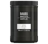Liquitex Basic Acrylic - Tubo de Pintura Acrílica, 946 ML, Negro (Negro De Marfil Nuevo)