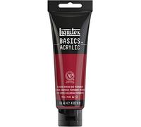Liquitex Basics Acrylic Paint 4-oz tube, carmín de alizarina tonalidad
