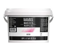 Liquitex Basics Aditivos - Gesso bote 1,89L para pintura acrílica
