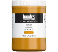 LIQUITEX Color acrílico Heavy Body, amarillo de marte, 946 ML