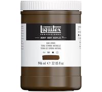 LIQUITEX Color acrílico Heavy Body, tierra de sombra natural, 946 ML