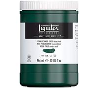LIQUITEX Color acrílico Heavy Body, verde ftalo, 946 ML