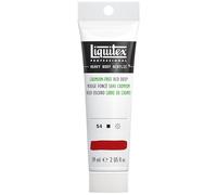 Liquitex Heavy Body Acrylic Tubo De Pintura Acrílica, Rojo Sin Cadmium Oscuro, 59 ML