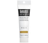 Liquitex Heavy Body – Pintura acrílica en tubo 59 ml, Oro antiguo iridiscente