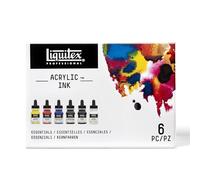 Liquitex Tintas acrílicas extrafinas Essentials Set – Pack de 6, 30 ml
