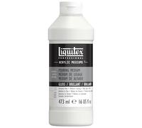 Liquitex Profesional, médium de efectos, Pouring medium, mediúm para verter o de alisado profesional, 473 ml
