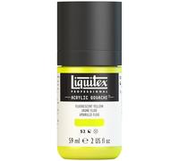 Liquitex Professional Gouache acrílico extrafino viscocidad Baja, Tubo 59 ml, Amarillo fluorescente