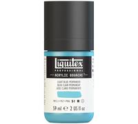 Liquitex Professional Gouache acrílico extrafino viscocidad Baja, Tubo 59 ml, Azul claro permanente