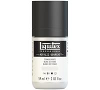 Liquitex Professional Gouache acrílico extrafino viscocidad Baja, Tubo 59 ml, Blanco De Titanio, 59