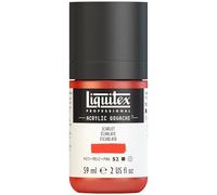 Liquitex Professional Gouache acrílico extrafino viscocidad Baja, Tubo 59 ml, Escarlata