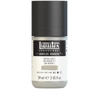 Liquitex Professional Gouache acrílico extrafino viscocidad Baja, Tubo 59 ml, Gris Neutro